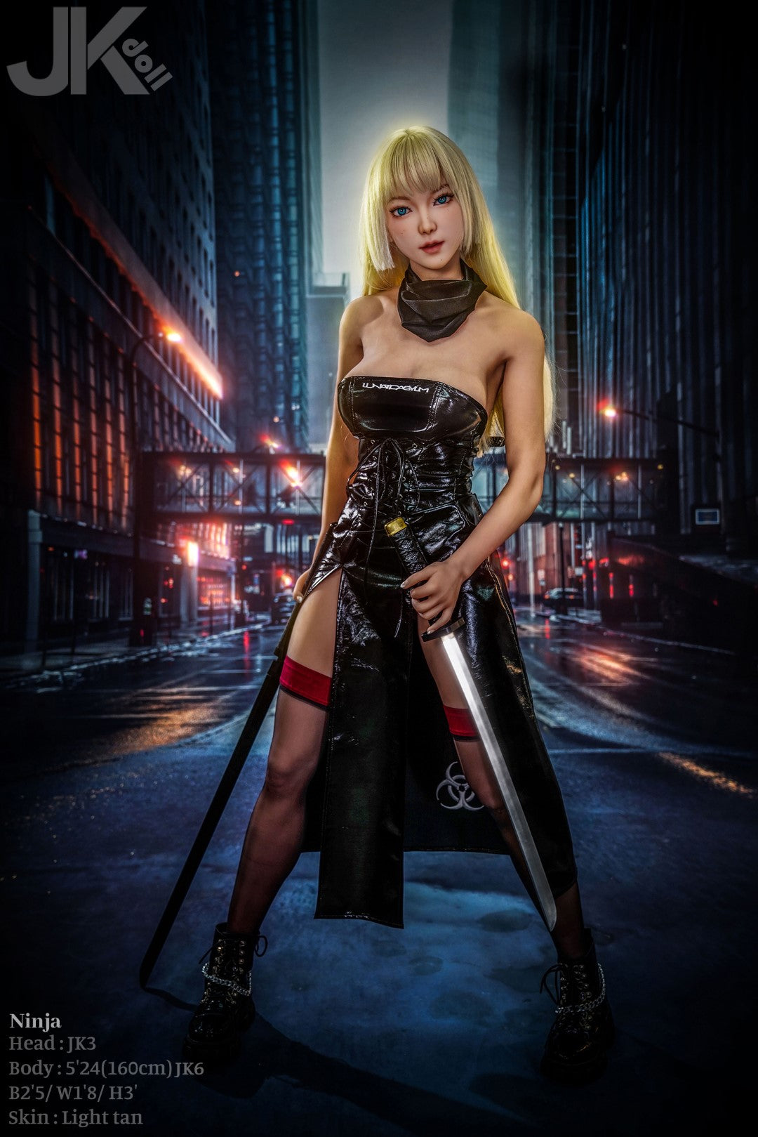 Ninja sexpuppe (JK-Doll 160cm D-cup JK3 TPE)