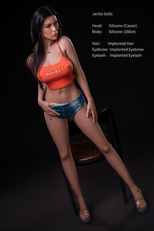 Cassie sex doll (Jarli 160cm c-cup silicone)