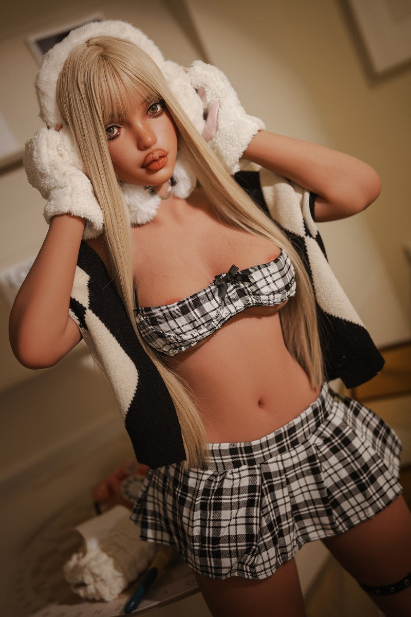 Ninie sexpuppe (Rosretty Doll 152 cm C-cup S24# TPE+Silikon)
