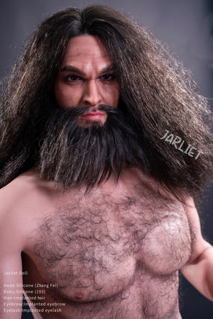 Männlich sexpuppe Zhang Fei von Jarliet - 193 cm realistische Puppe mit Muskelkörper