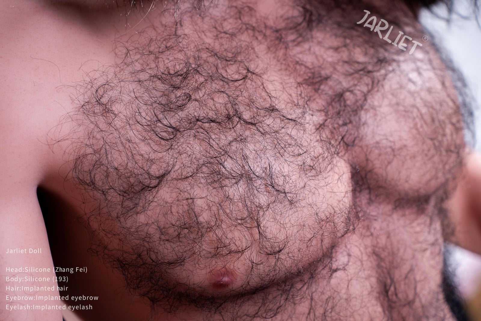 Männlich sexpuppe Zhang Fei aus Jarliet – 193 cm große realistische Puppe mit Muskelkörper