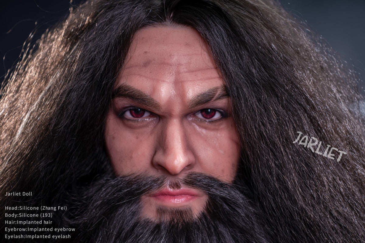 Männlich sexpuppe Zhang Fei aus Jarliet – 193 cm große realistische Puppe mit Muskelkörper