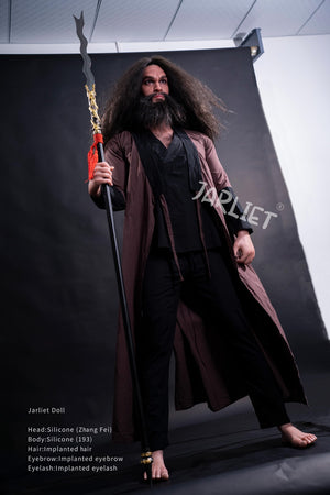 Männlich sexpuppe Zhang Fei von Jarliet - 193 cm realistische Puppe mit Muskelkörper