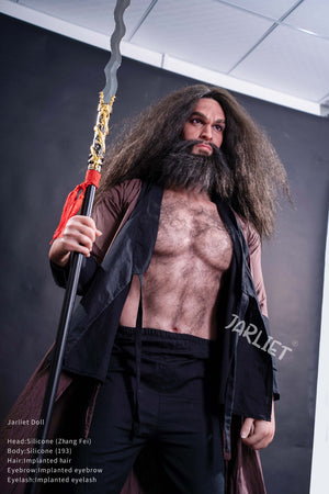 Männlich sexpuppe Zhang Fei von Jarliet - 193 cm realistische Puppe mit Muskelkörper