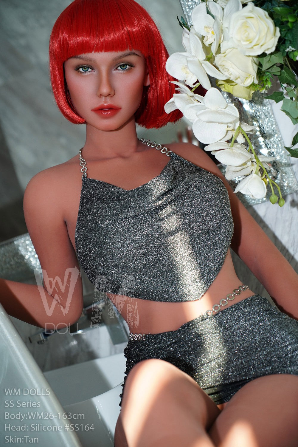 Tess sexpuppe (WM-Doll 163 cm d-cup #SS164 TPE+Silikon)