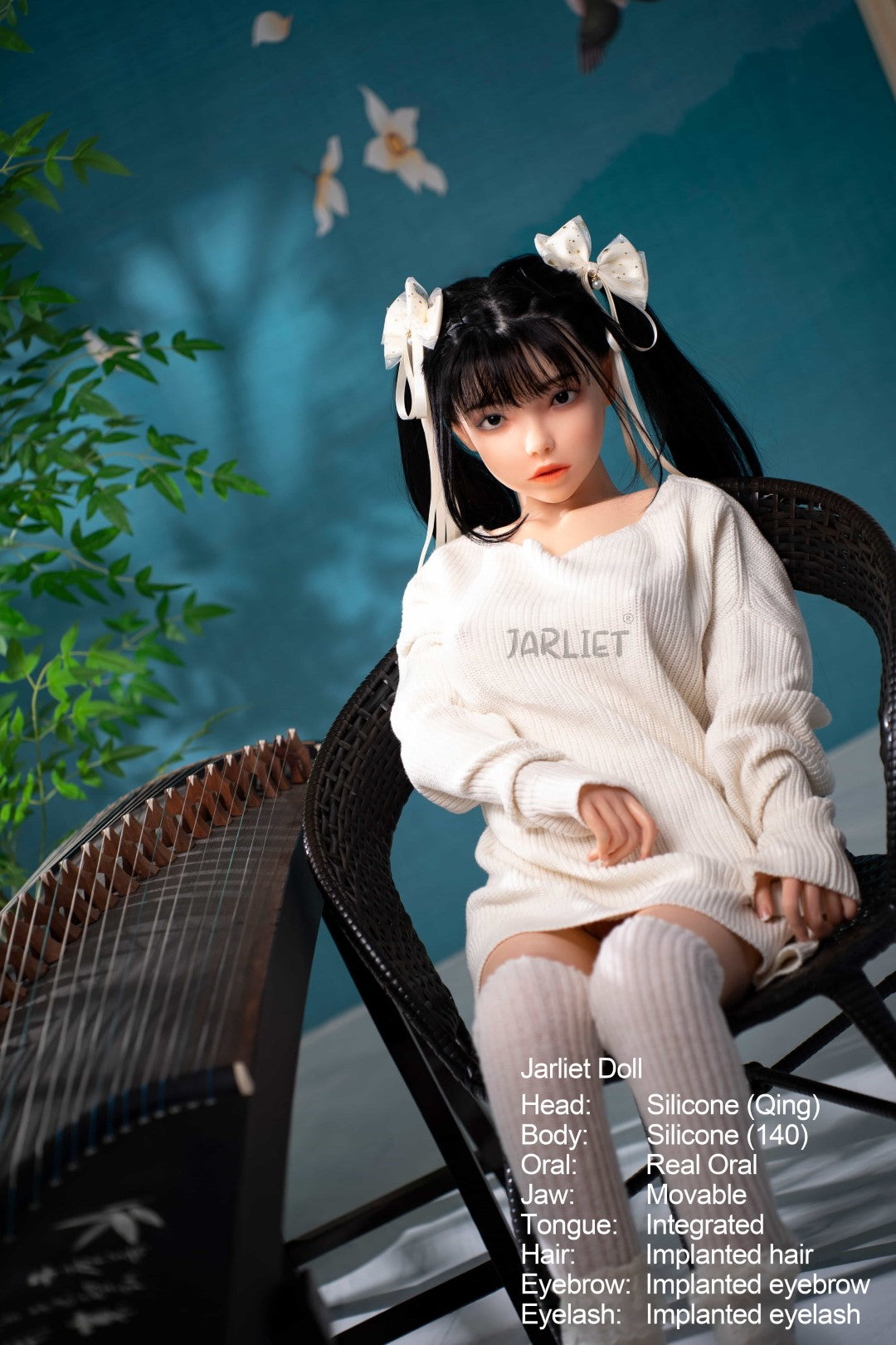 Qing Sex doll (Jarliet 140cm C-cup silicone)