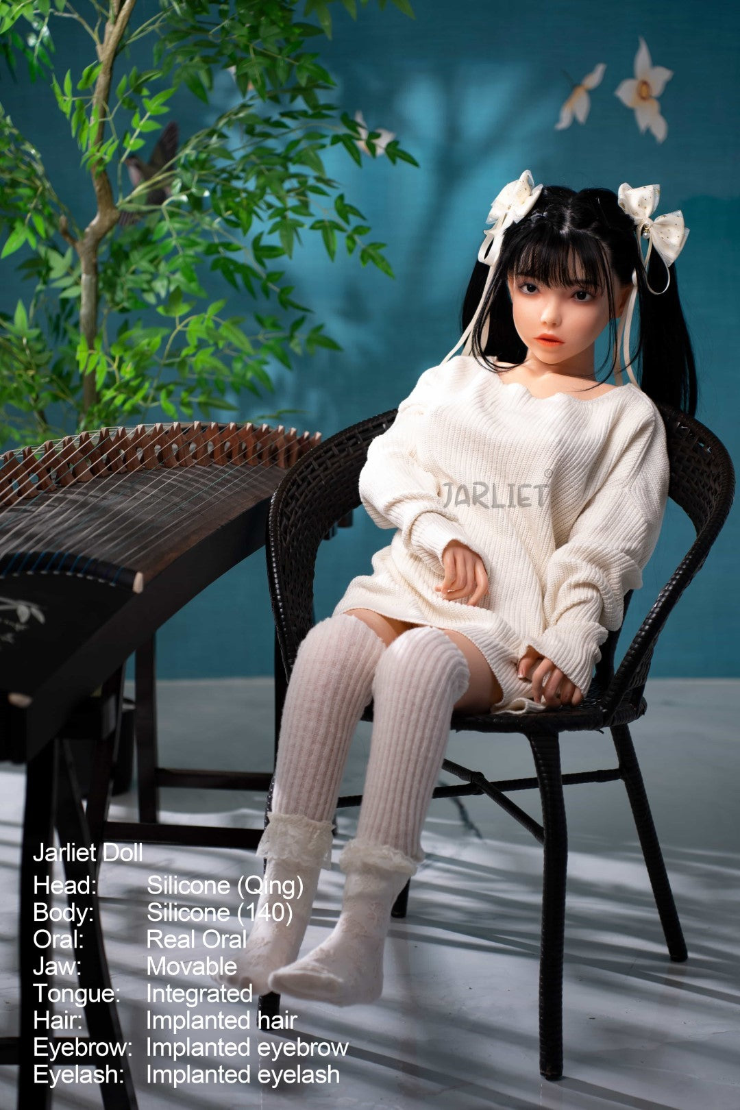 Qing Sex doll (Jarliet 140cm c-cup silicone)
