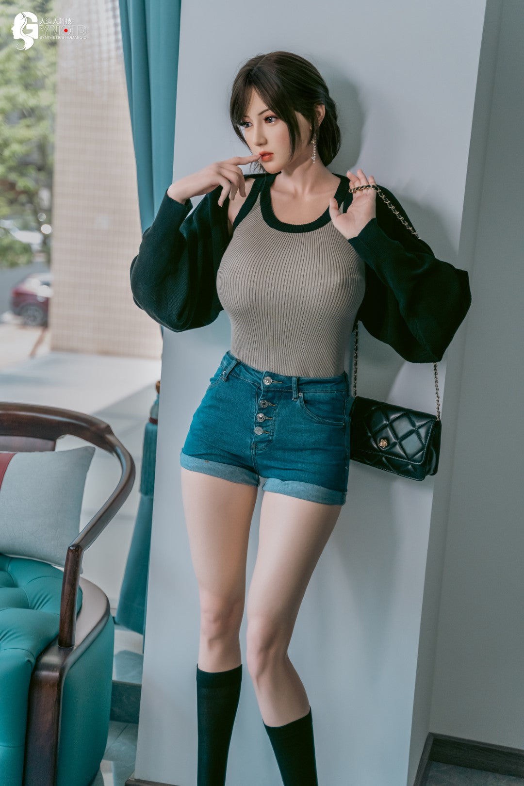 sexpuppe Leyla Modell 19R Deluxe (Gynoid Doll 168 cm f-cup Silikon)