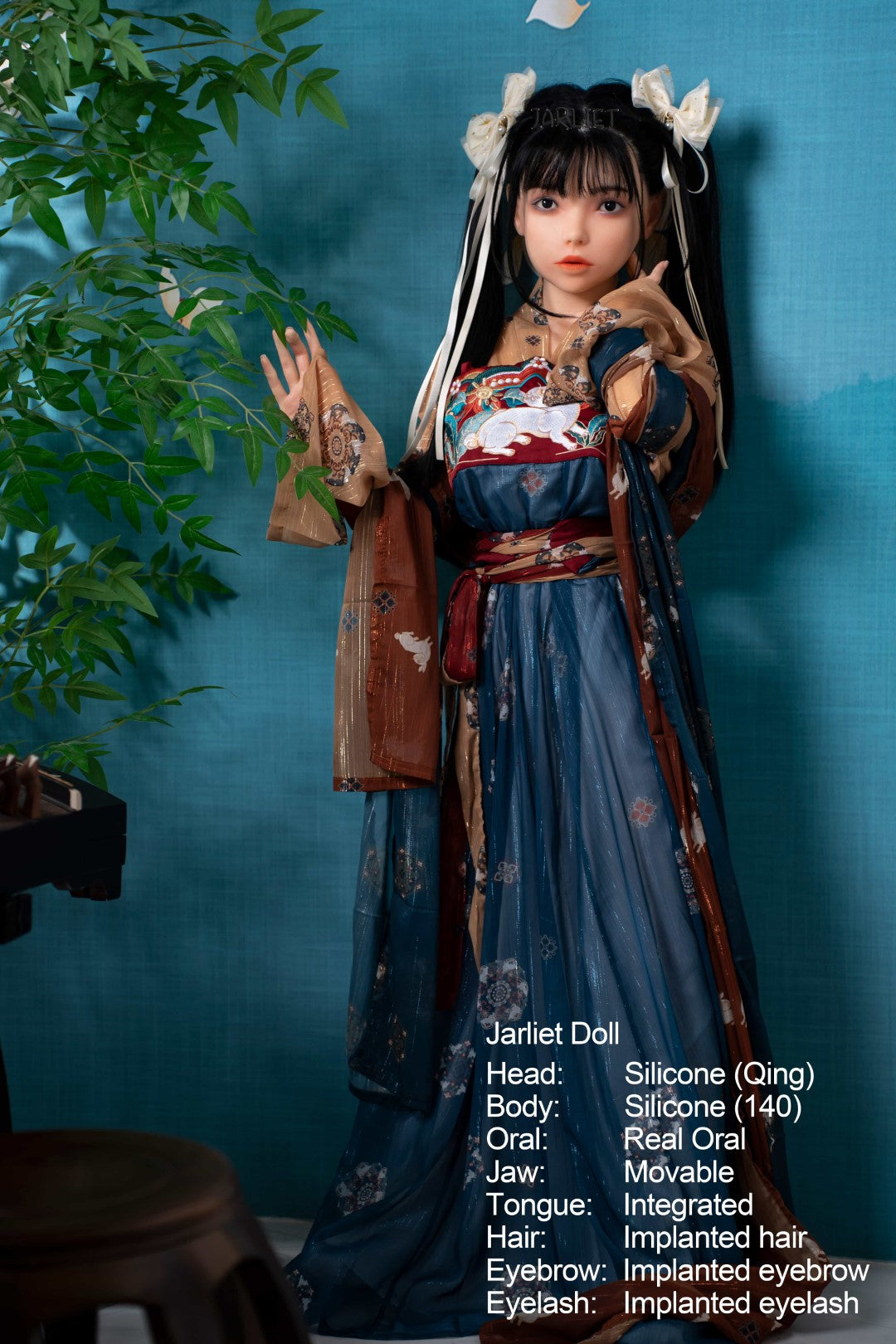 Qing 2 Sex doll (Jarliet 140cm C-cup silicone)