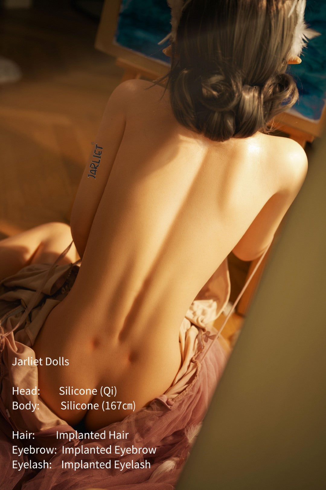 Qi Sex doll (Jarliet 167cm B-cup silicone)