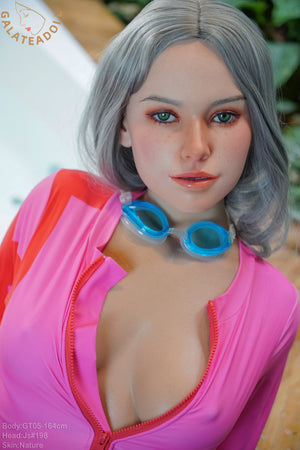 Olga sexpuppe (Galatea Doll 164cm B-cup #198 Silikon)