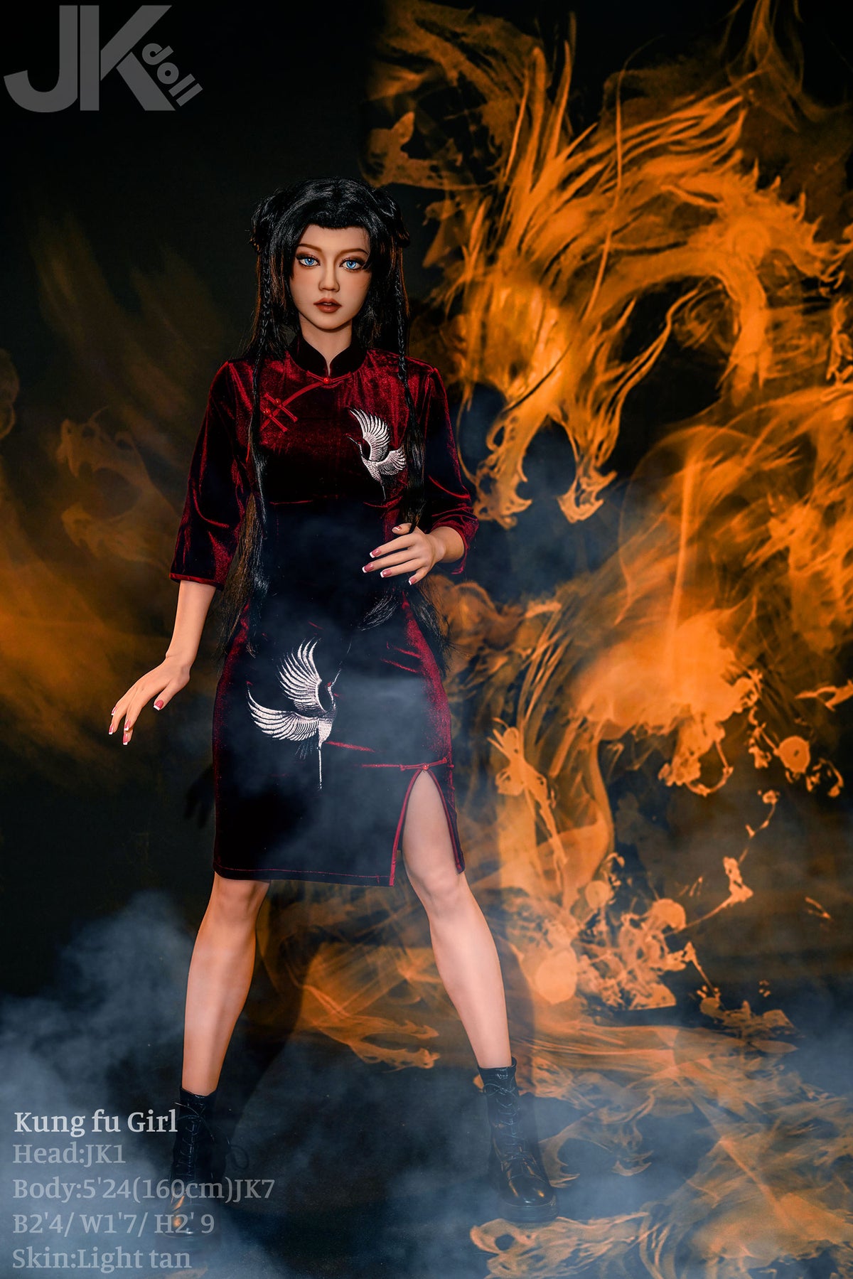 Ku fung Mädchen sexpuppe (JK-Doll 160cm D-cup JK1 TPE)