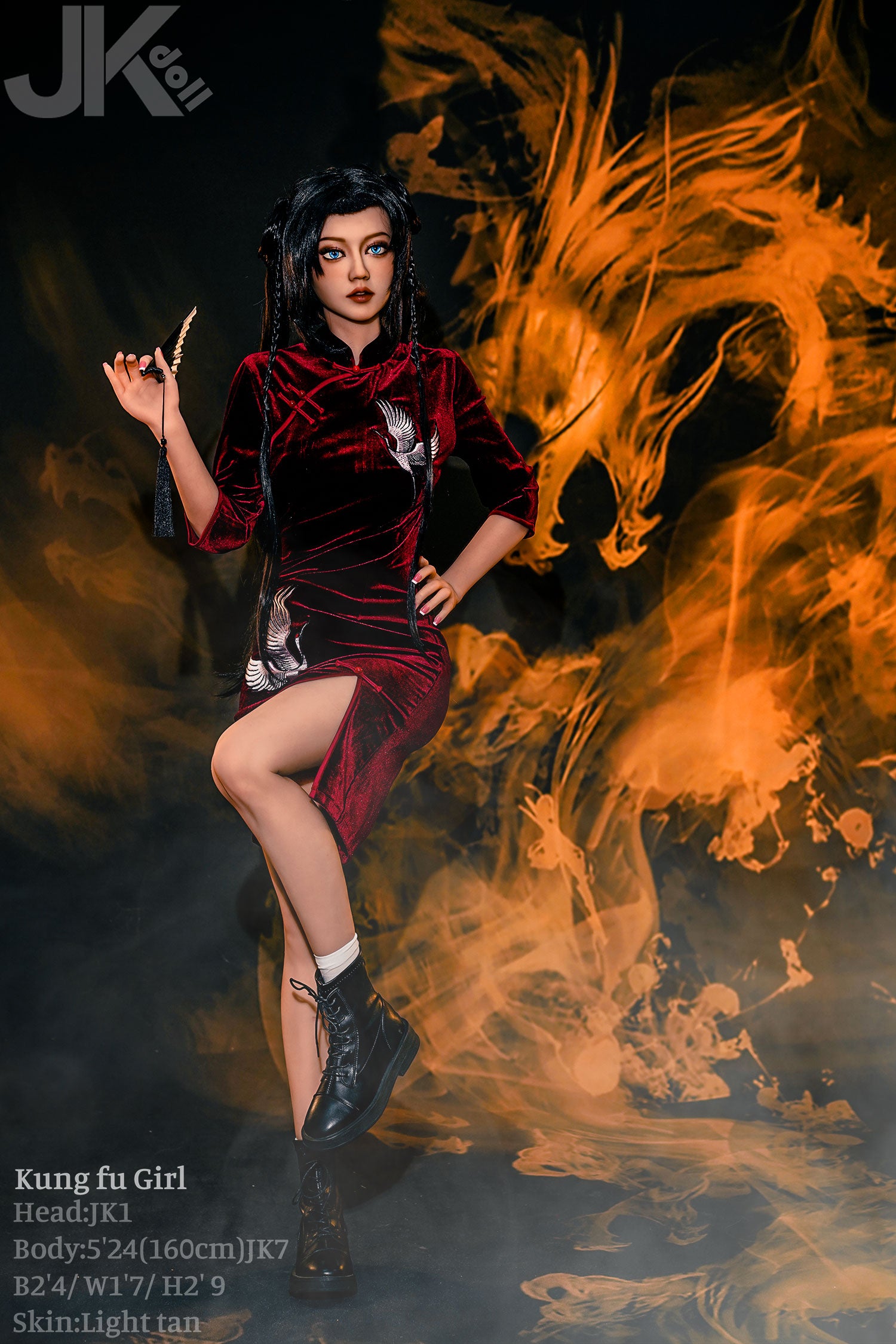 Ku fung Mädchen sexpuppe (JK-Doll 160cm D-cup JK1 TPE)