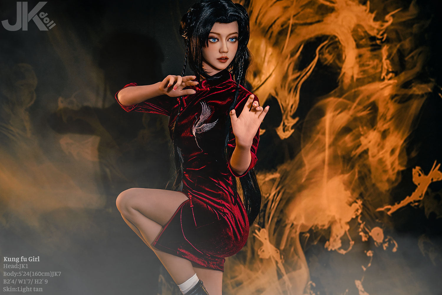 Ku fung Mädchen sexpuppe (JK-Doll 160cm D-cup JK1 TPE)