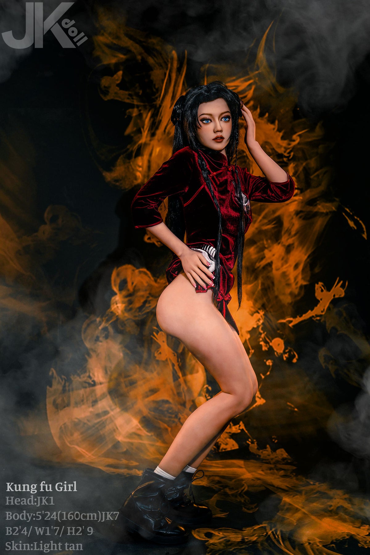 Ku fung Mädchen sexpuppe (JK-Doll 160cm D-cup JK1 TPE)