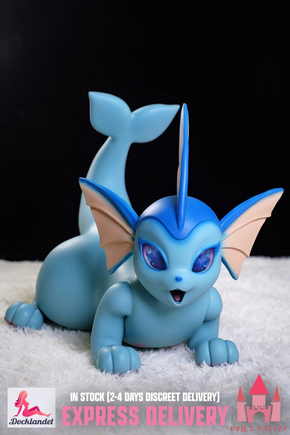 Vaporeon sexpuppe (Dolls Castle 100 cm Silikon) EXPRESS Pokemon-Puppe auf Lager