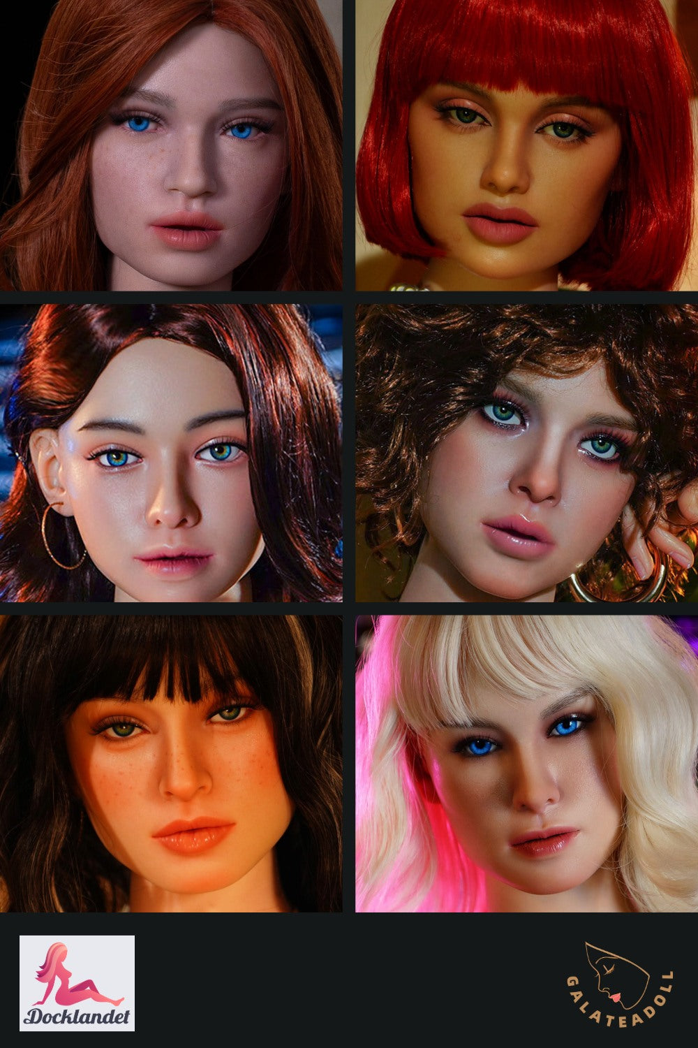 Zusätzlicher Kopf (Galatea Doll Silikon Original)