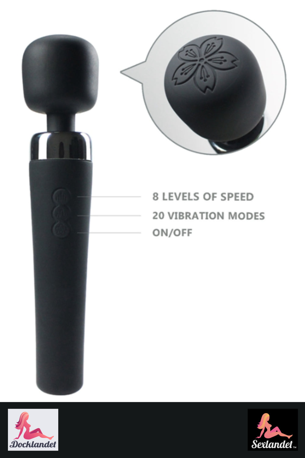 Mächtiger Vibrator im beliebten Design (Sex Country)