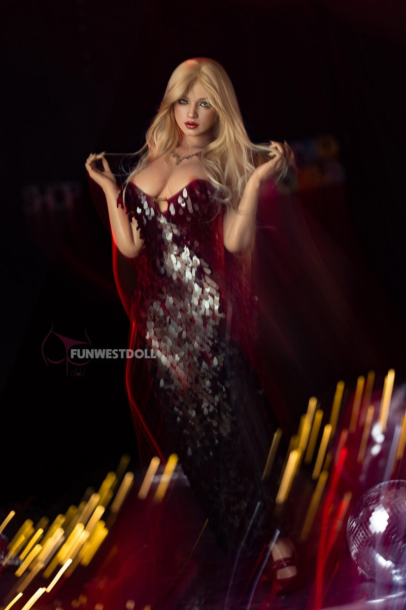 Lyra sexpuppe (FunWest Doll 157cm G-cup #054SJ RST Silikon)