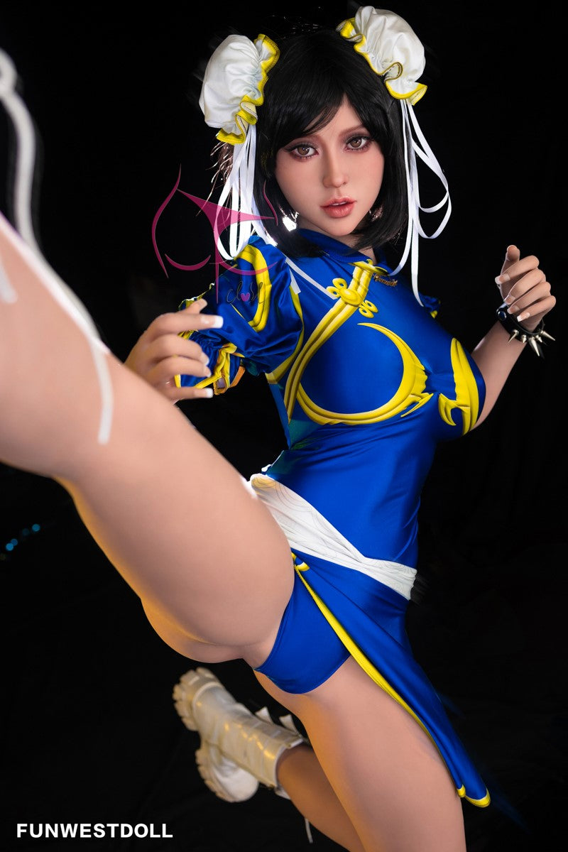 Chun Li Sex doll (FunWest Doll 155cm F-cup #032 TPE)
