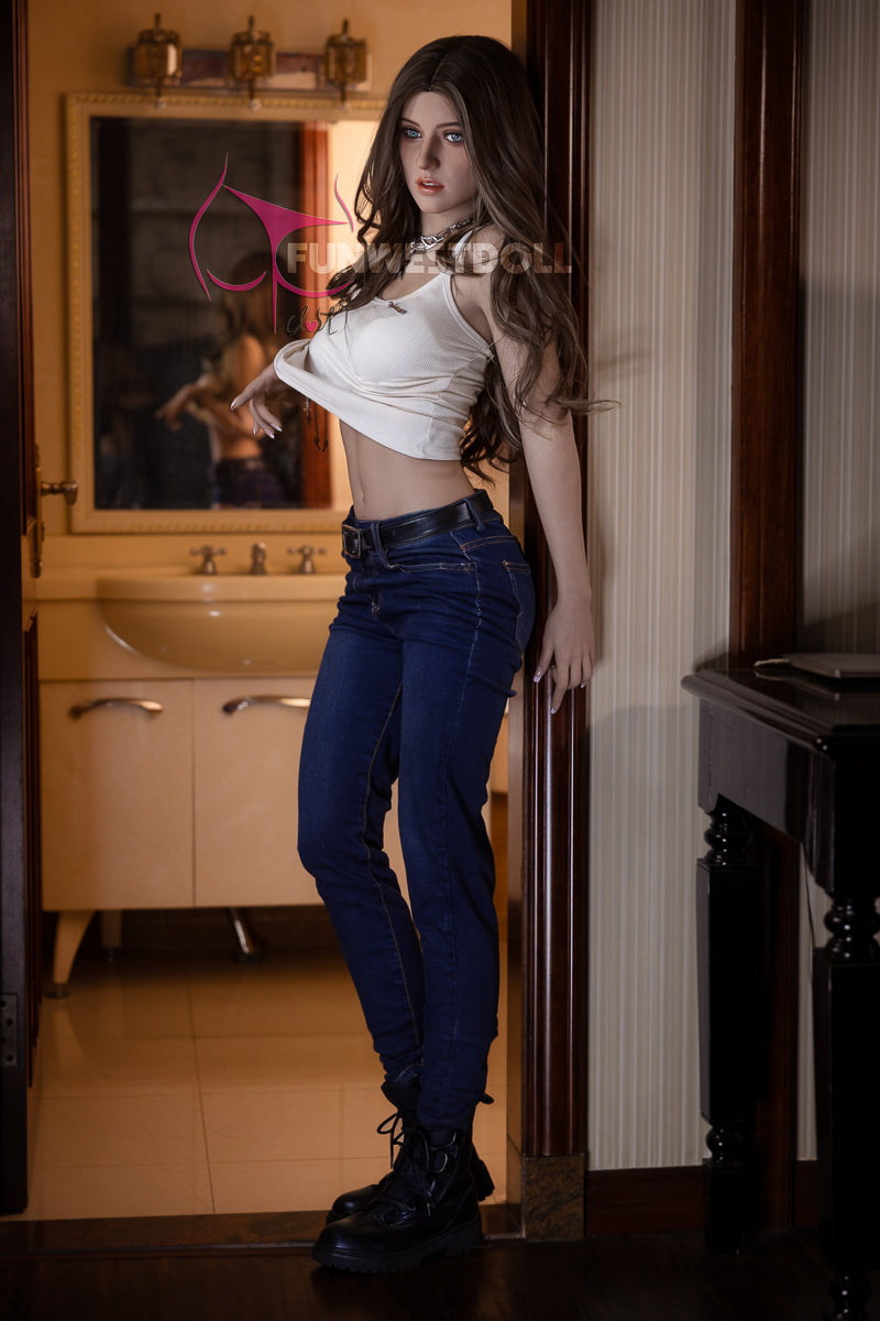 Jasmine Sex doll (FunWest Doll 159cm A-cup #027 S-TPE) EXPRESS