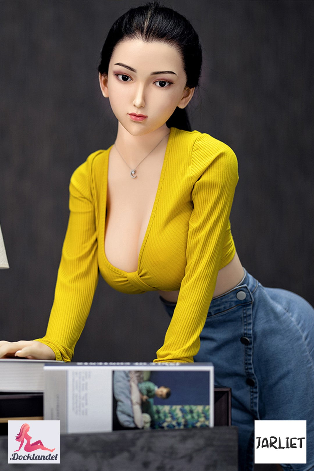 Fine sex doll (Jarli 150cm D-cup TPE+silicone)