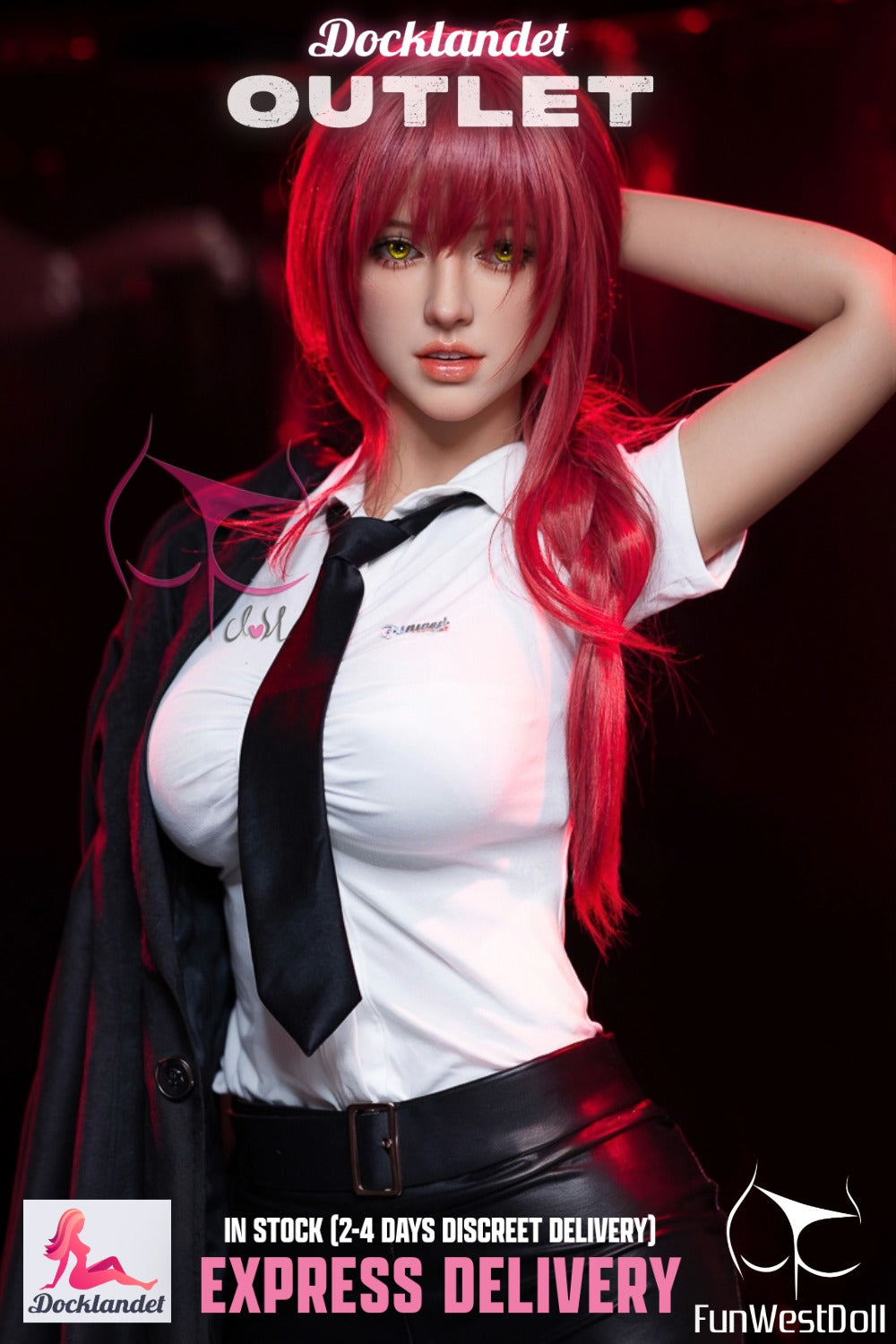 Chloe sexpuppe (FunWest Doll 162cm F-cup #035 S-TPE) EXPRESS OUTLET