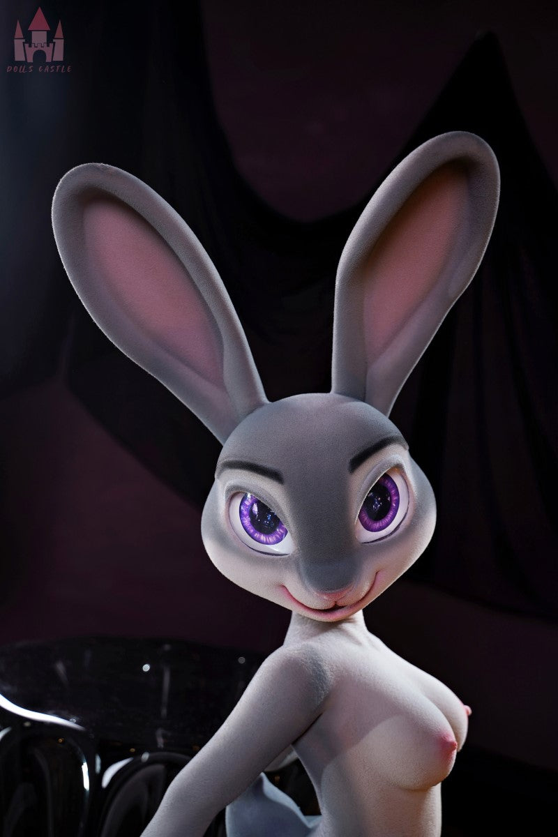 Bunny Sexdocka (Dolls Castle 120cm C-Kupa Silikon)
