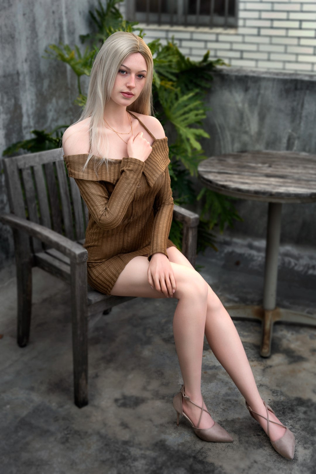 Evelina sexpuppe (Zelex 175 cm e-cup GE41-1 Silikon)
