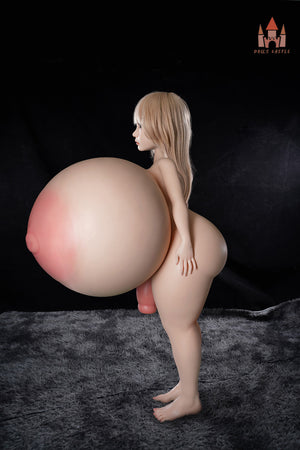 Britt Sexpuppe (Dolls Castle 110cm Riesentitten #S16 Silikon)