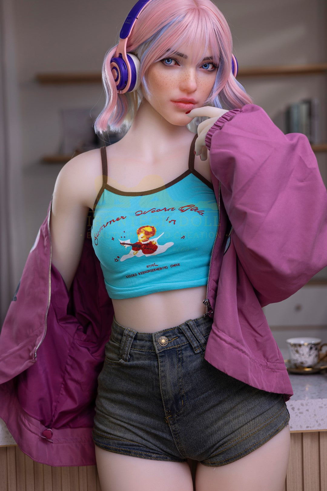 Heidi sexpuppe (Irontech Doll 162cm A-cup S46 TPE+Silikon)