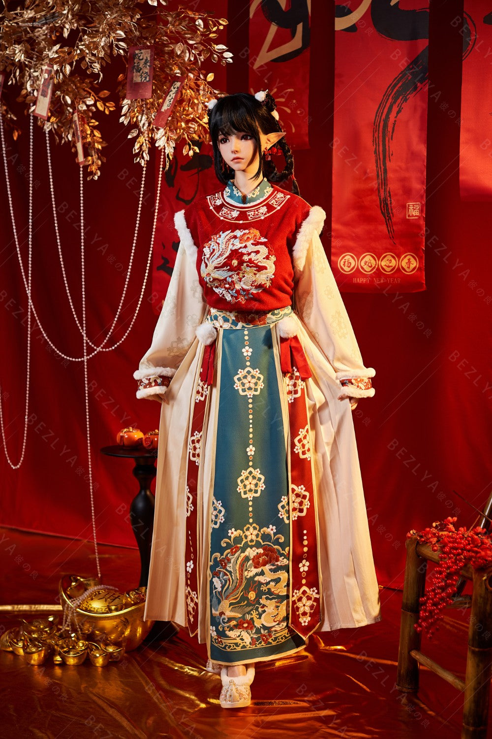 Calla sexpuppe (Bezlya Doll 163cm E-cup 2.2CF Silikon)