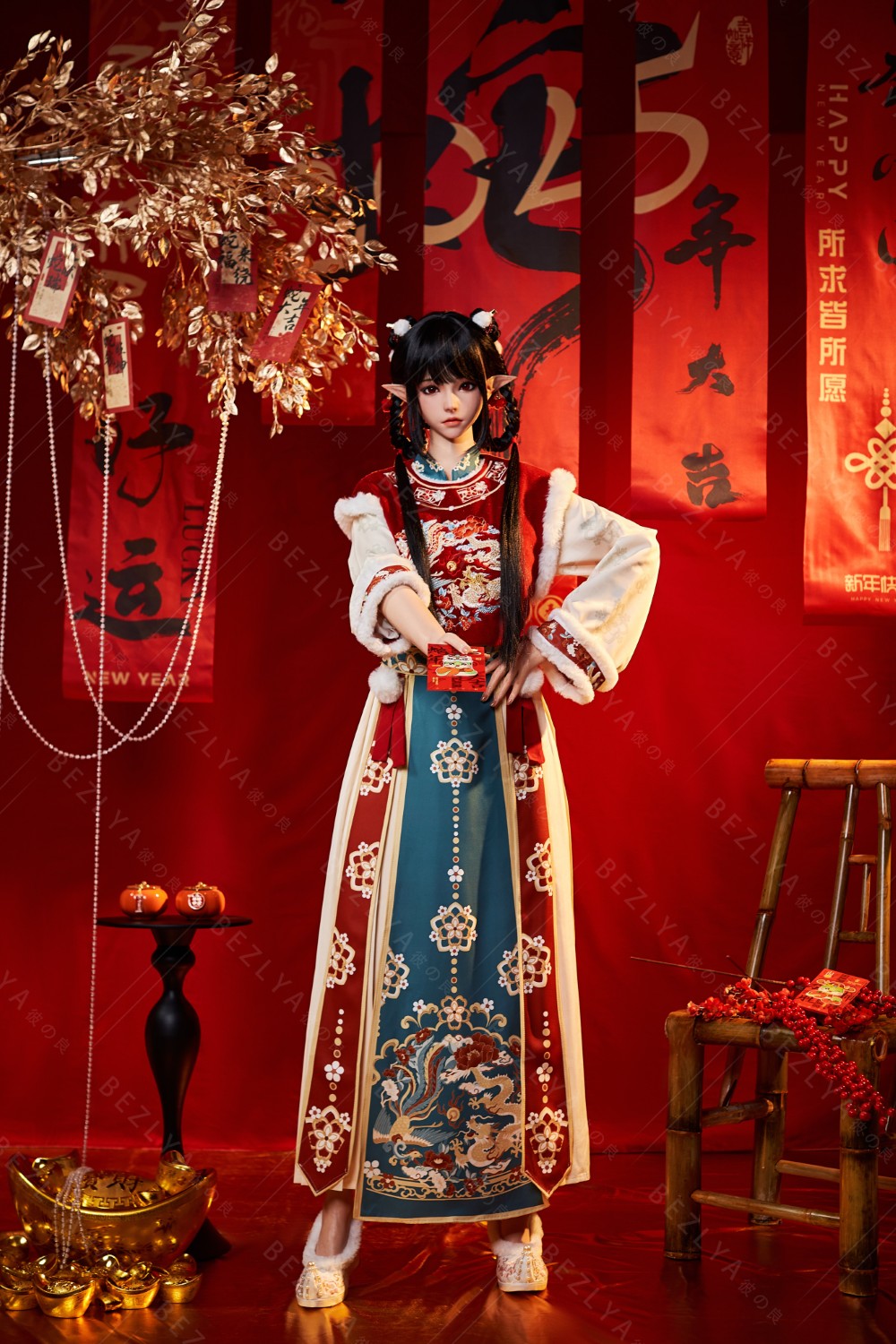 Calla sexpuppe (Bezlya Doll 163cm E-cup 2.2CF Silikon)