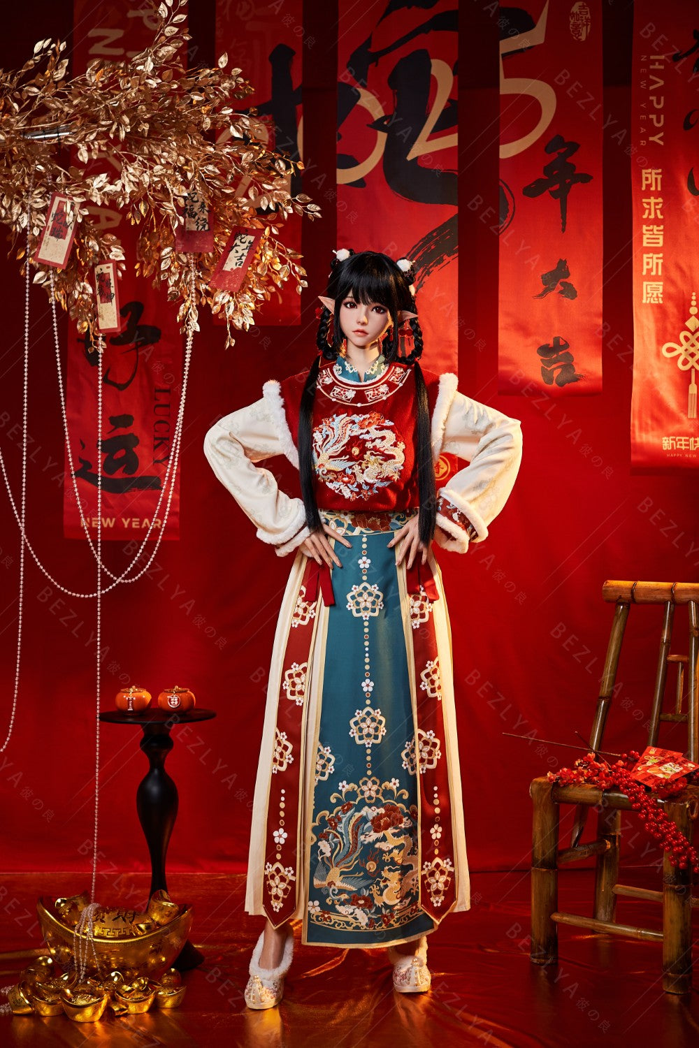 Calla sexpuppe (Bezlya Doll 163cm E-cup 2.2CF Silikon)