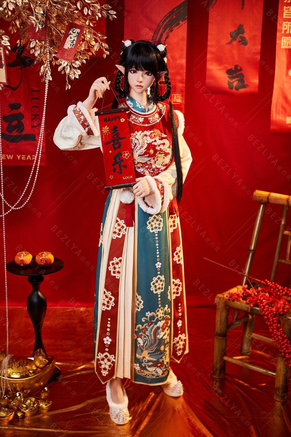 Calla sexpuppe (Bezlya Doll 163cm E-cup 2.2CF Silikon)