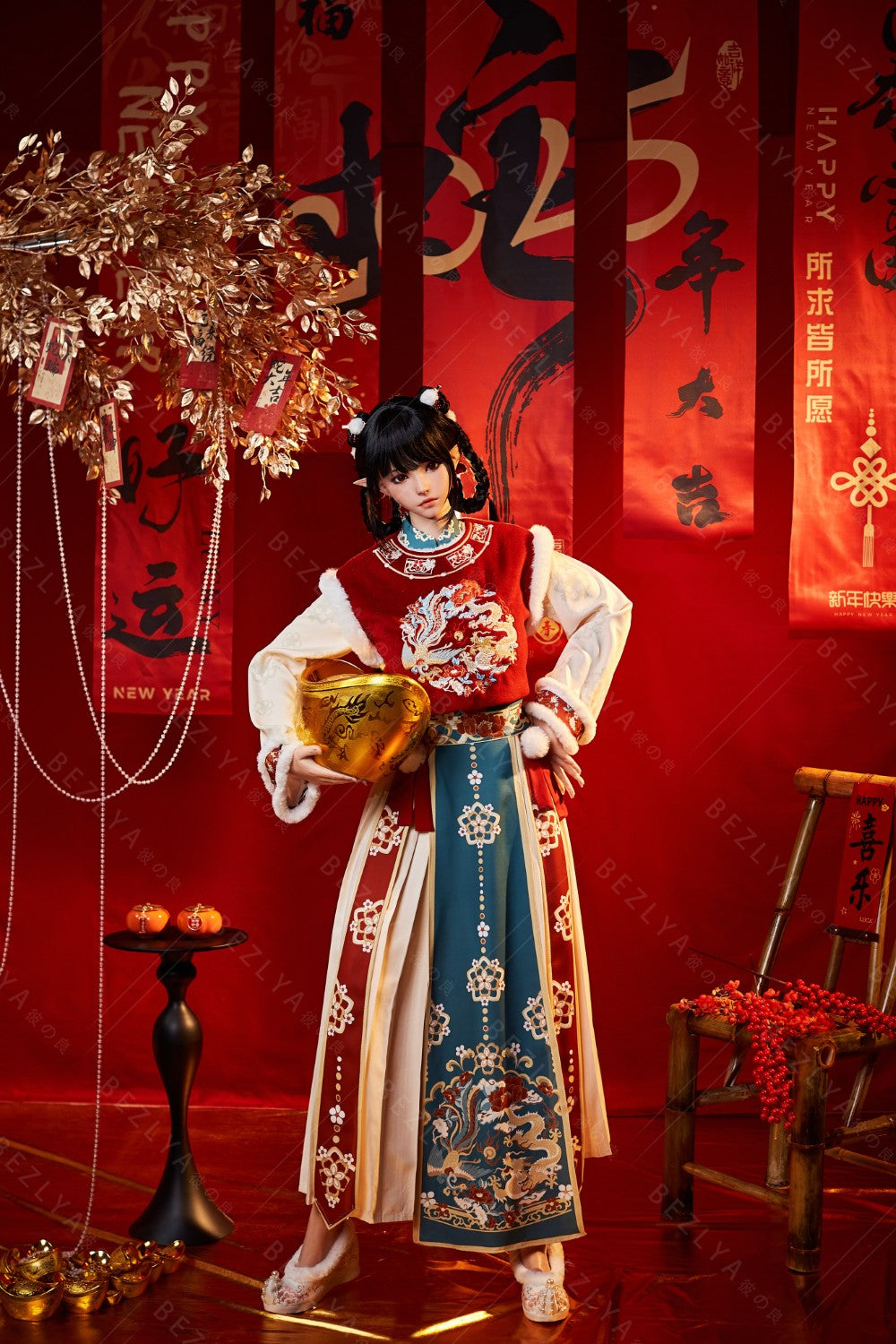 Calla sexpuppe (Bezlya Doll 163cm E-cup 2.2CF Silikon)