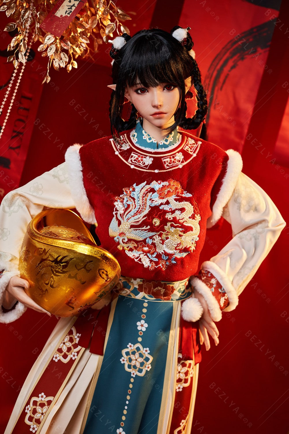 Calla sexpuppe (Bezlya Doll 163cm E-cup 2.2CF Silikon)