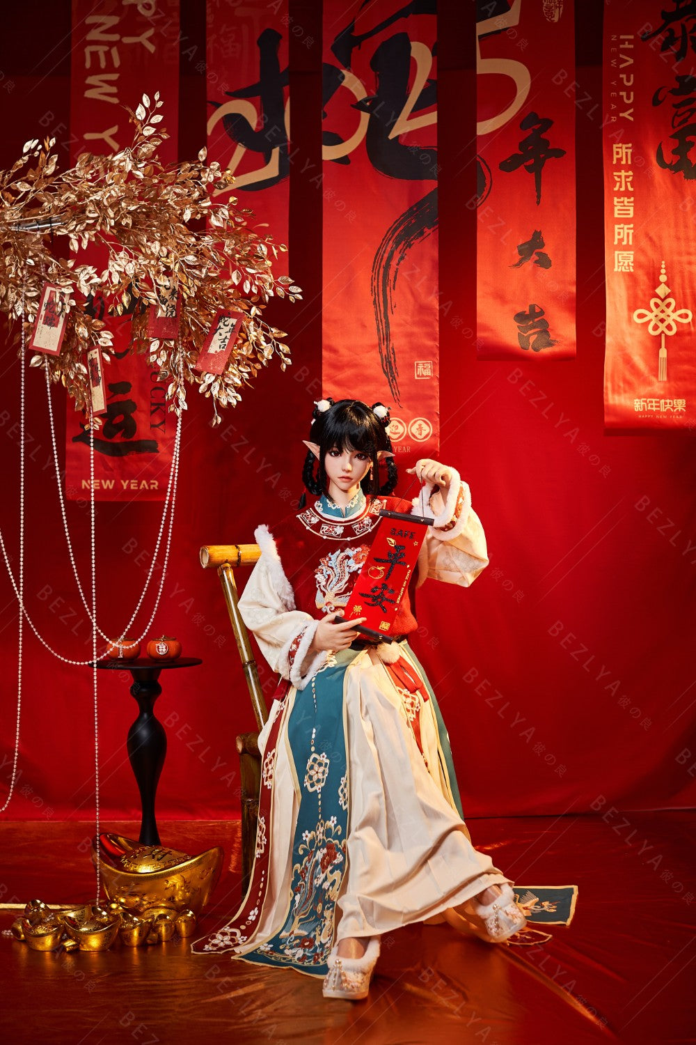 Calla sexpuppe (Bezlya Doll 163cm E-cup 2.2CF Silikon)