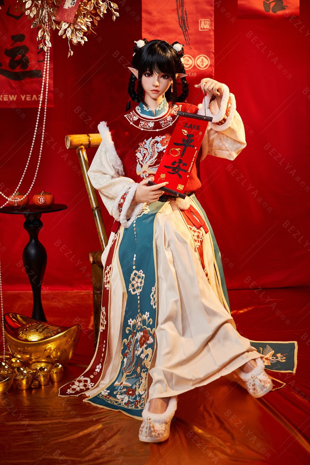 Calla sexpuppe (Bezlya Doll 163cm E-cup 2.2CF Silikon)