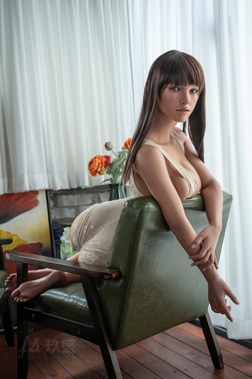 Lisa sexpuppe (Jiusheng 160cm E-cup #3B Silikon)