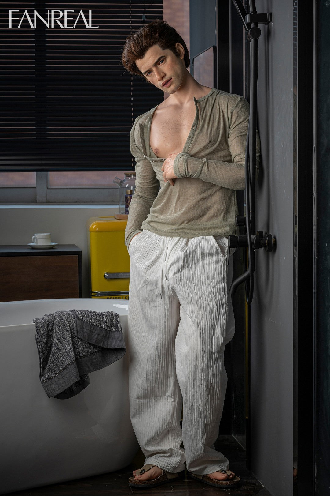 Carter männlich sexpuppe (FanReal Doll 173cm Silikon)