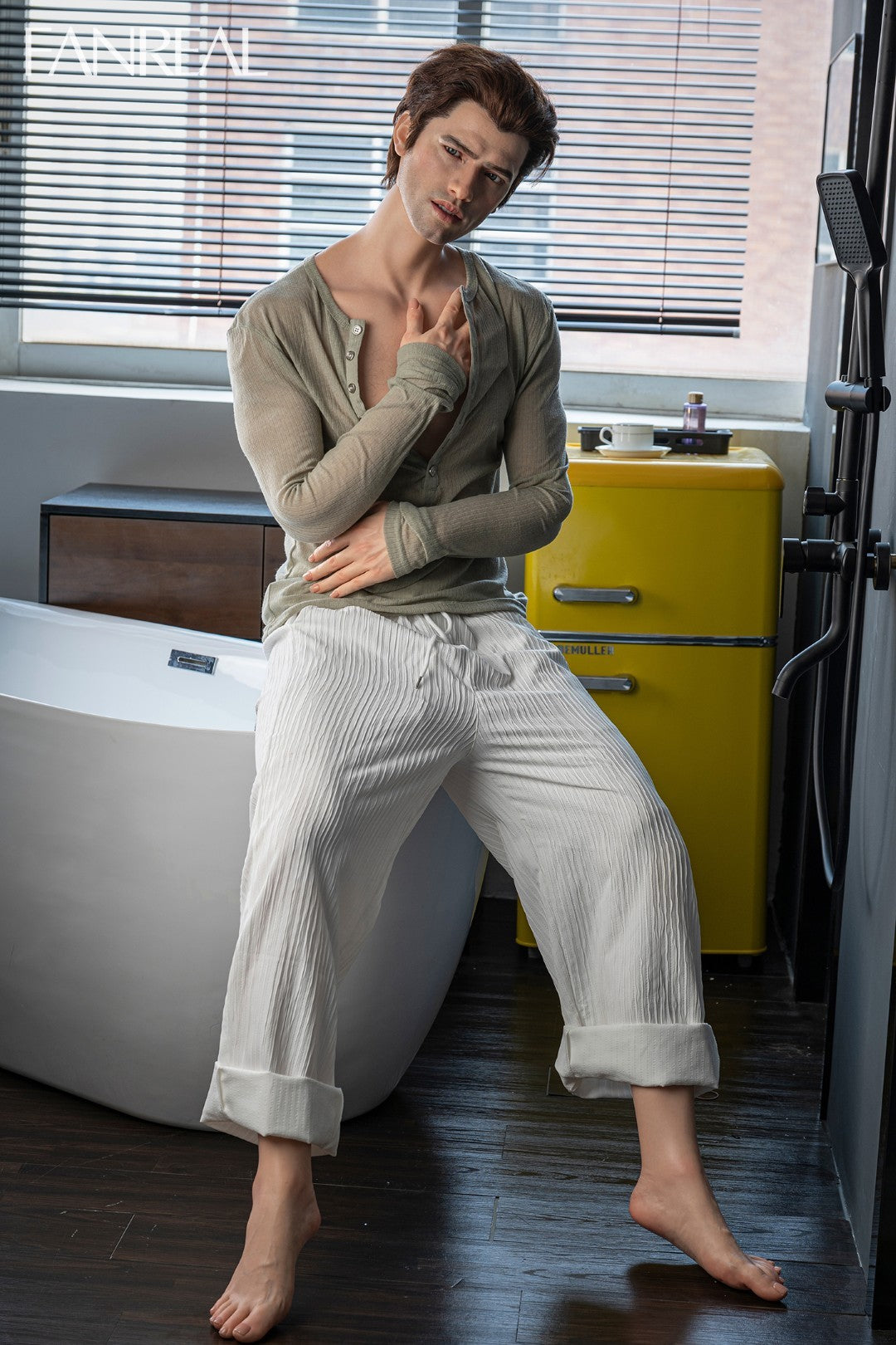 Carter männlich sexpuppe (FanReal Doll 173cm Silikon)