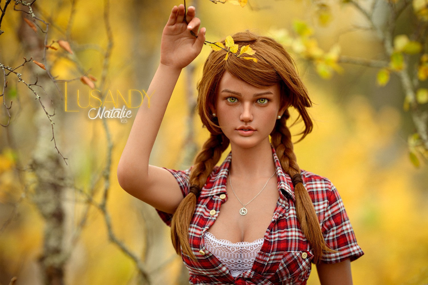 Natalie Sexdocka (Lusandy Doll 165cm D-kupa Silikon)