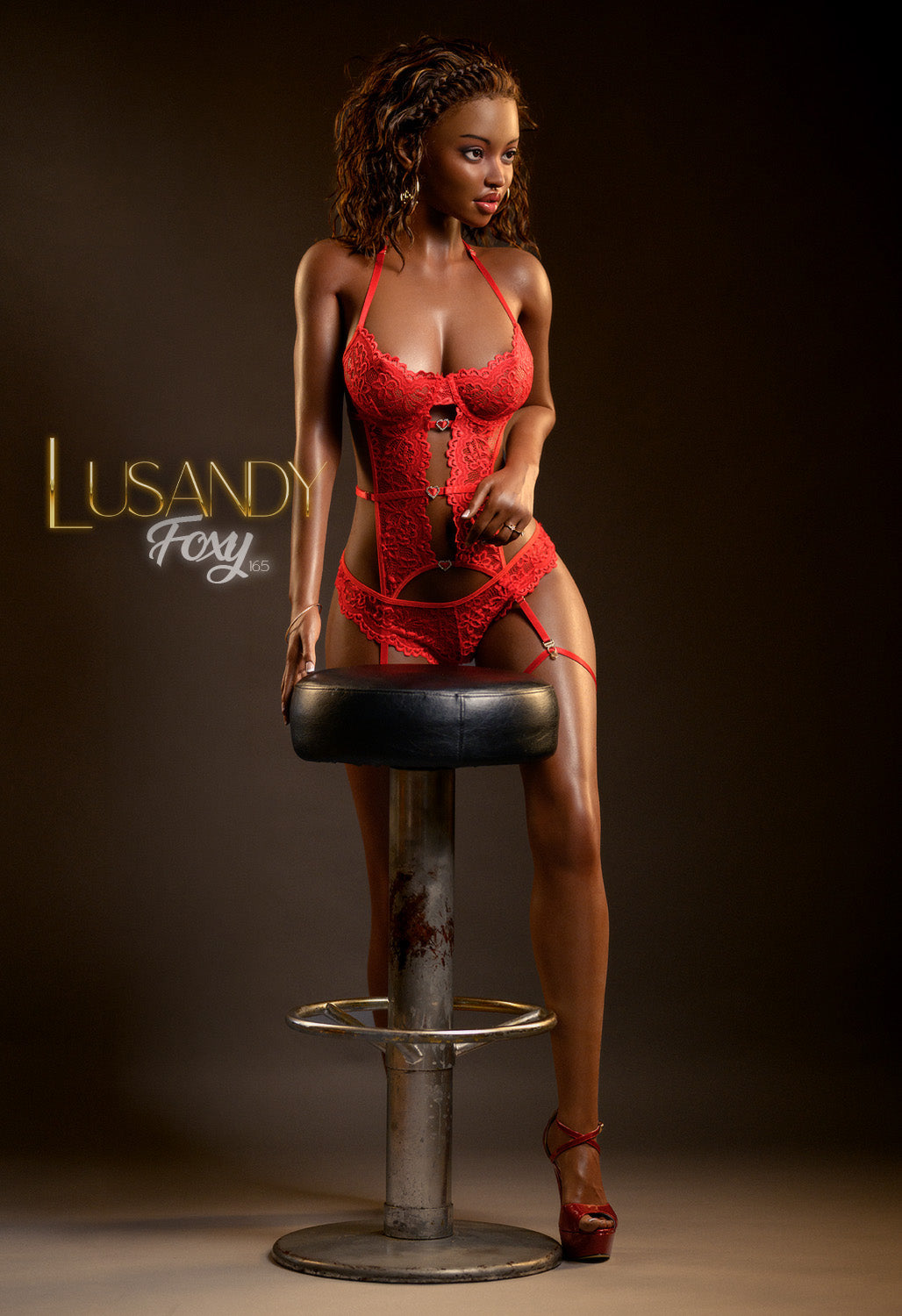 Foxy sexpuppe (Lusandy Doll 165cm D-cup Silikon)