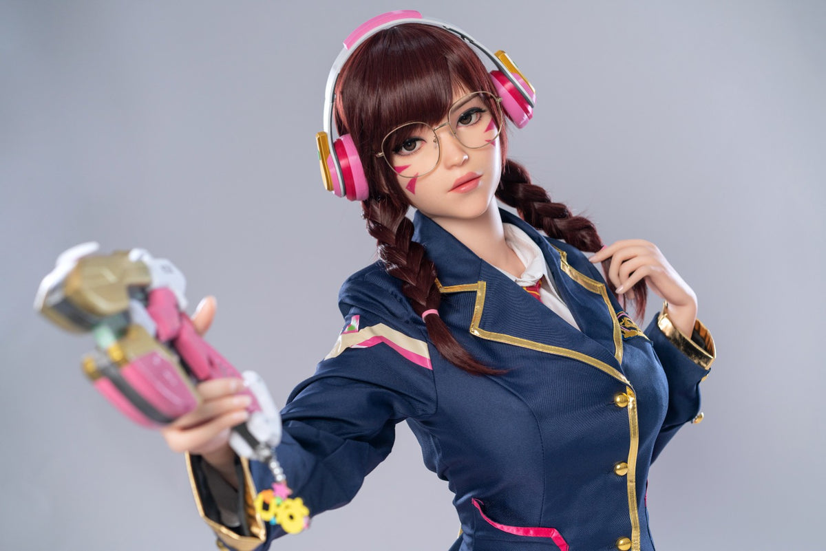 D.Va Hana Song sexpuppe (Game Lady 166cm E-cup Nr.23 Silikon)
