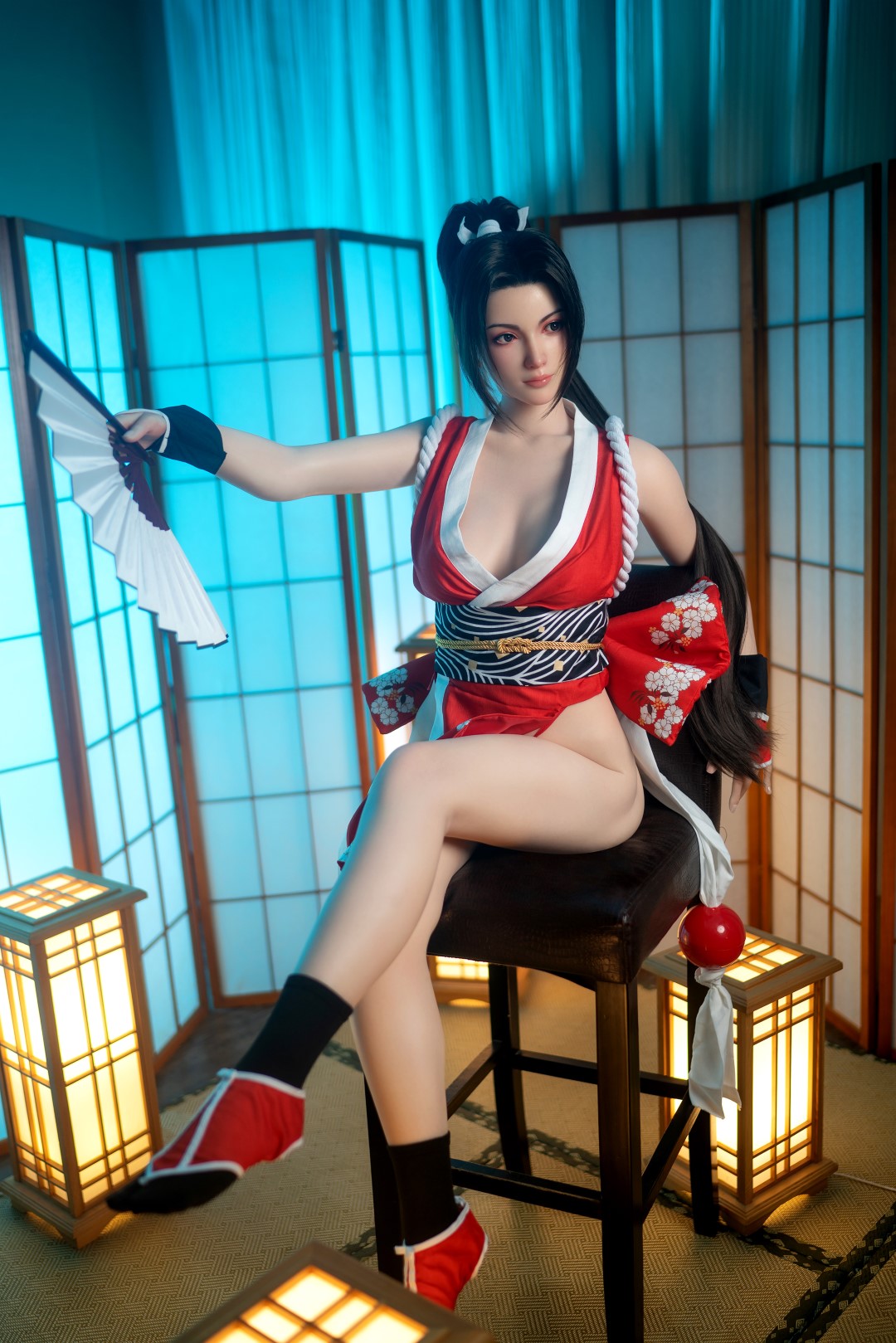 Mai Shiranui sexpuppe (Game Lady 168cm E-cup Nr.28 Silikon)