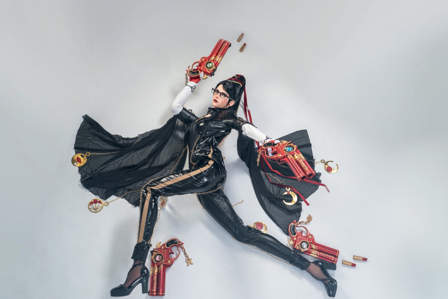 Bayonetta sexpuppe (Game Lady 170 cm B-cup Nr. 32-1 Silikon)