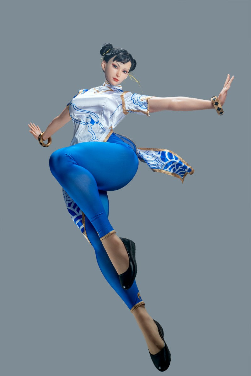 Chun Li sexpuppe (Game Lady 169cm F-cup Nr.33-1 Silikon)