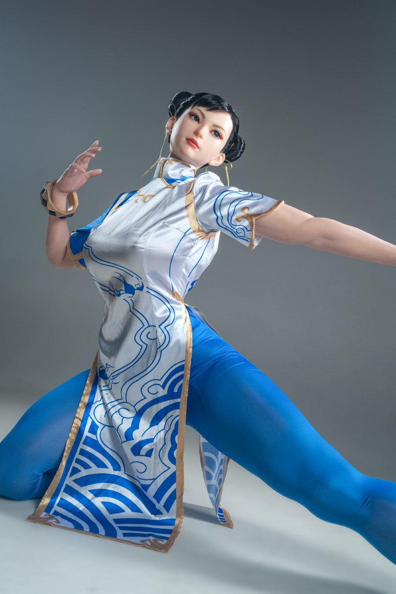 Chun Li sexpuppe (Game Lady 169cm F-cup Nr.33-1 Silikon)