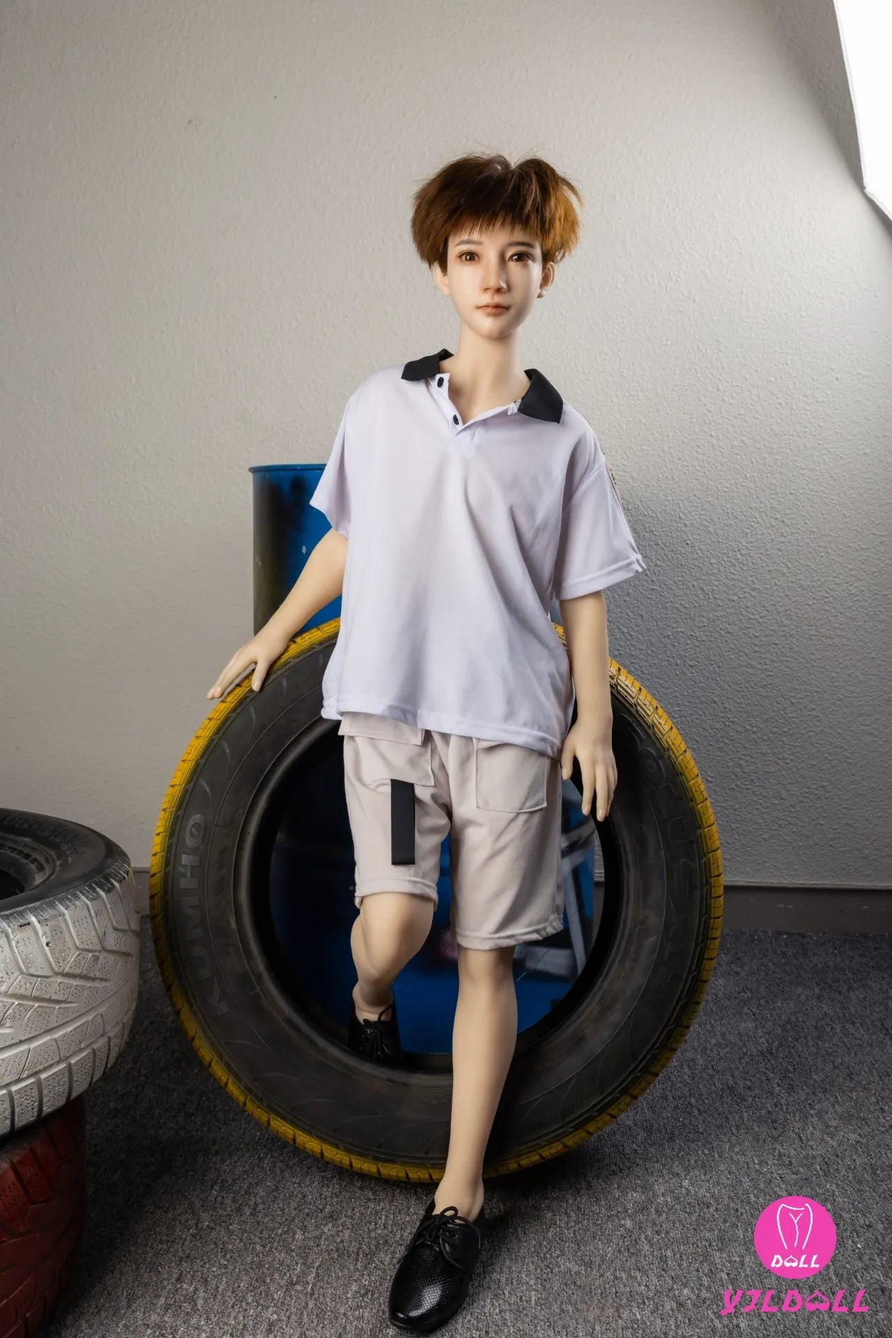 John Male sexpuppe (YJL Doll 135 cm MD004 (TPE+Silikon)